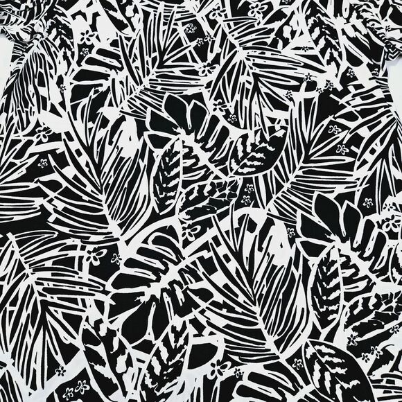 COCO Bianco Womens Blouse Multi-Color Size Medium Polyester Blend Flared Sleeve - Picture 10 of 12